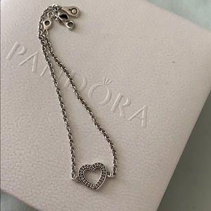 Pandora heart bracelet